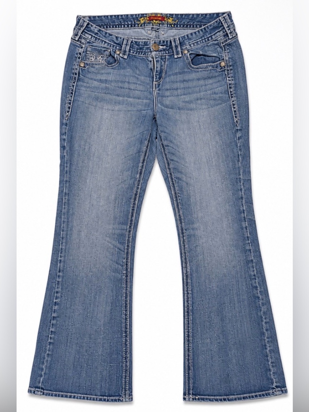 Maurices Light Blue Boot Cut Jeans